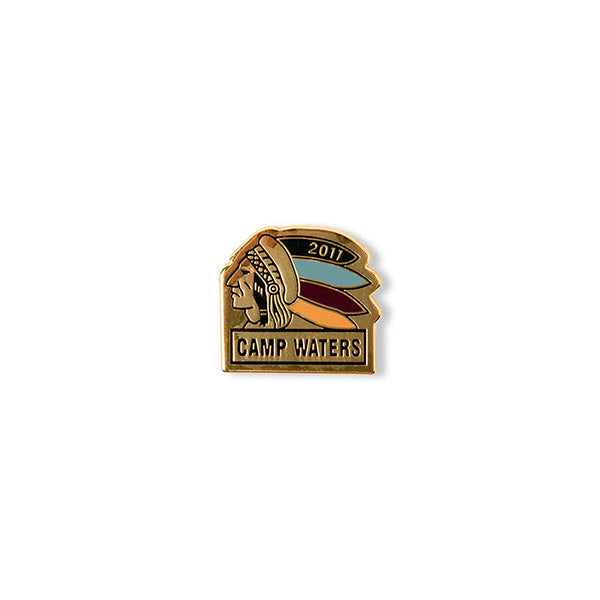 Retro Enamel Brooch Badge Accessories Lucky Symbol