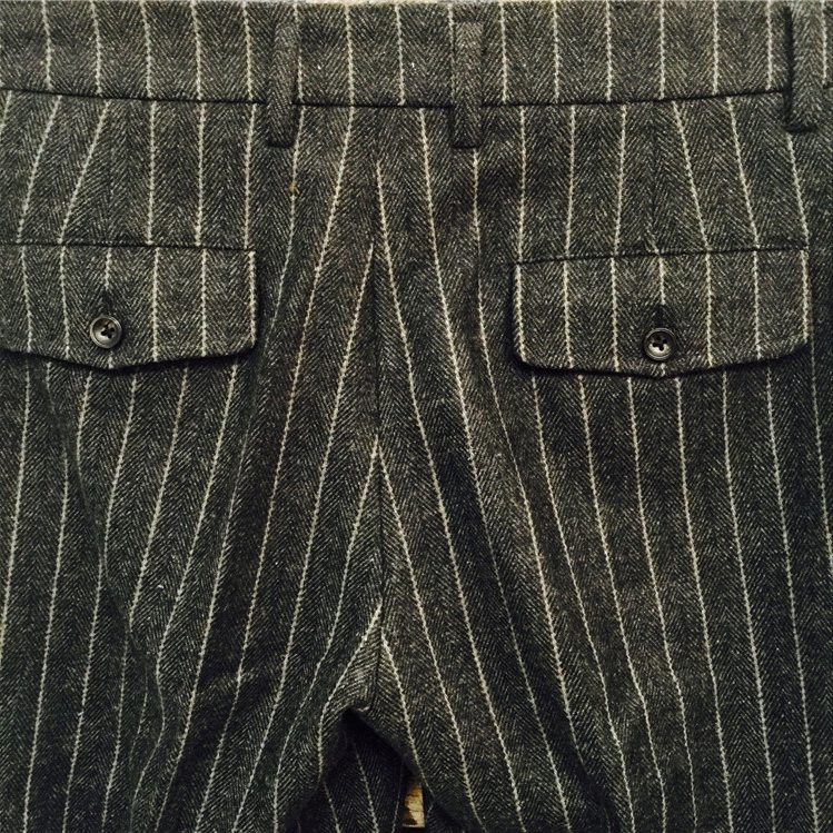 Large Size Retro Stripe Pants